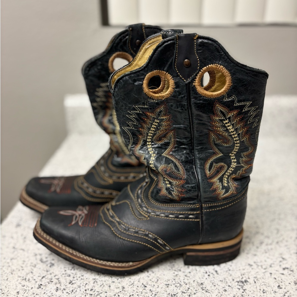 Potro Rebelde Rodeo boots